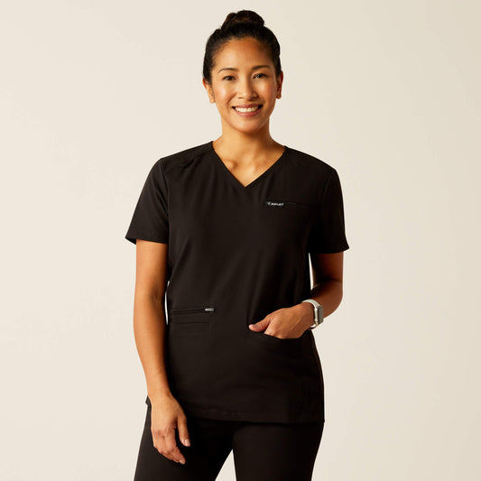 Ariat Women Clara 6 Pocket Scrub Top