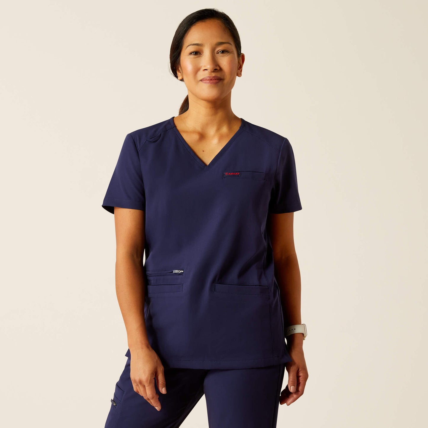 Ariat Women Clara 6 Pocket Scrub Top