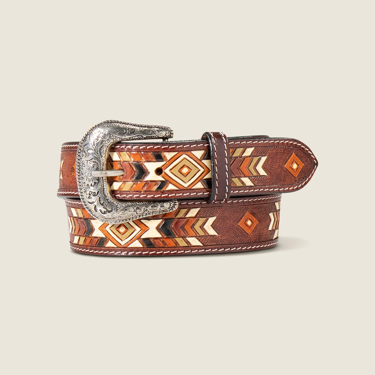 Ariat Women|Trends Geometric Pattern Belt