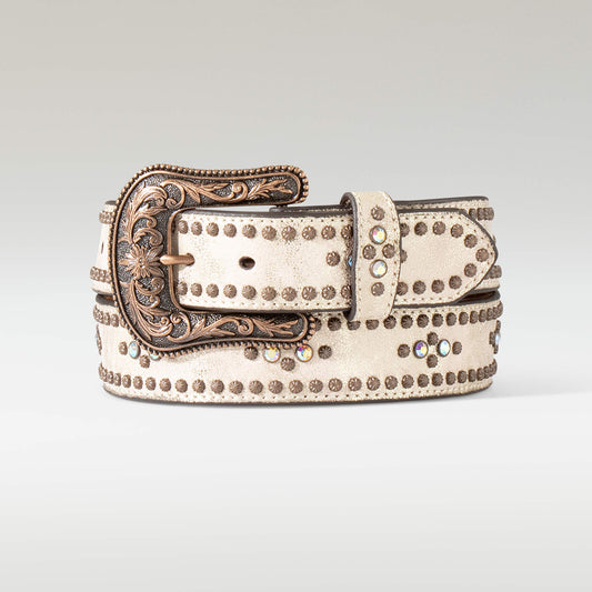 Ariat Women Metallic Stud Belt
