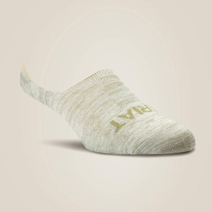 Ariat Women No Slip No Show Sock 4 Pair Multi Color Pack