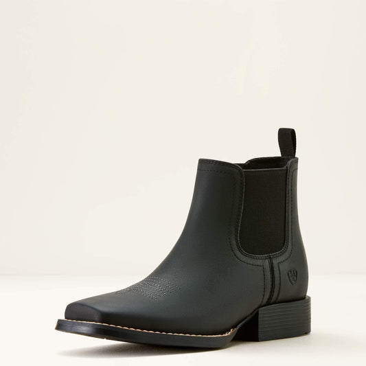 Ariat Kids Booker Chelsea Wide Square Toe Western Boot