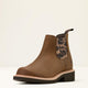 DISTRESSED BROWN/LEOPARD GORE