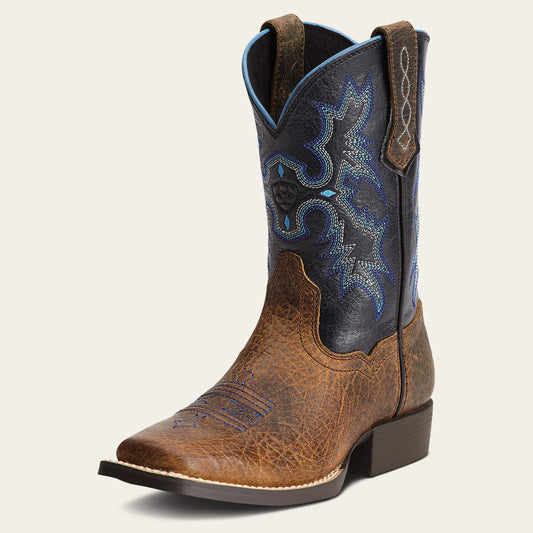 Ariat Kids Tombstone Wide Square Toe Western Boot
