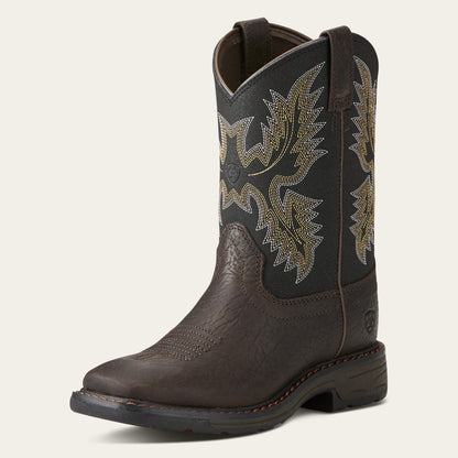 Ariat Kids WorkHog Wide Square Toe Boot