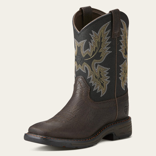 Ariat Kids WorkHog Wide Square Toe Boot