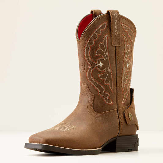 Ariat Kids Quickdraw EZ Zip Western Boot