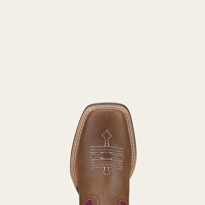 Ariat Kids Tombstone Wide Square Toe Western Boot