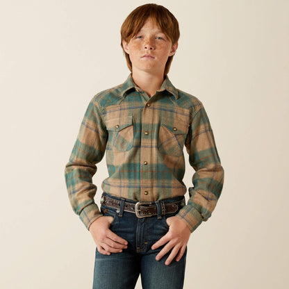 Ariat Kids Huxlee Retro Classic Fit Shirt
