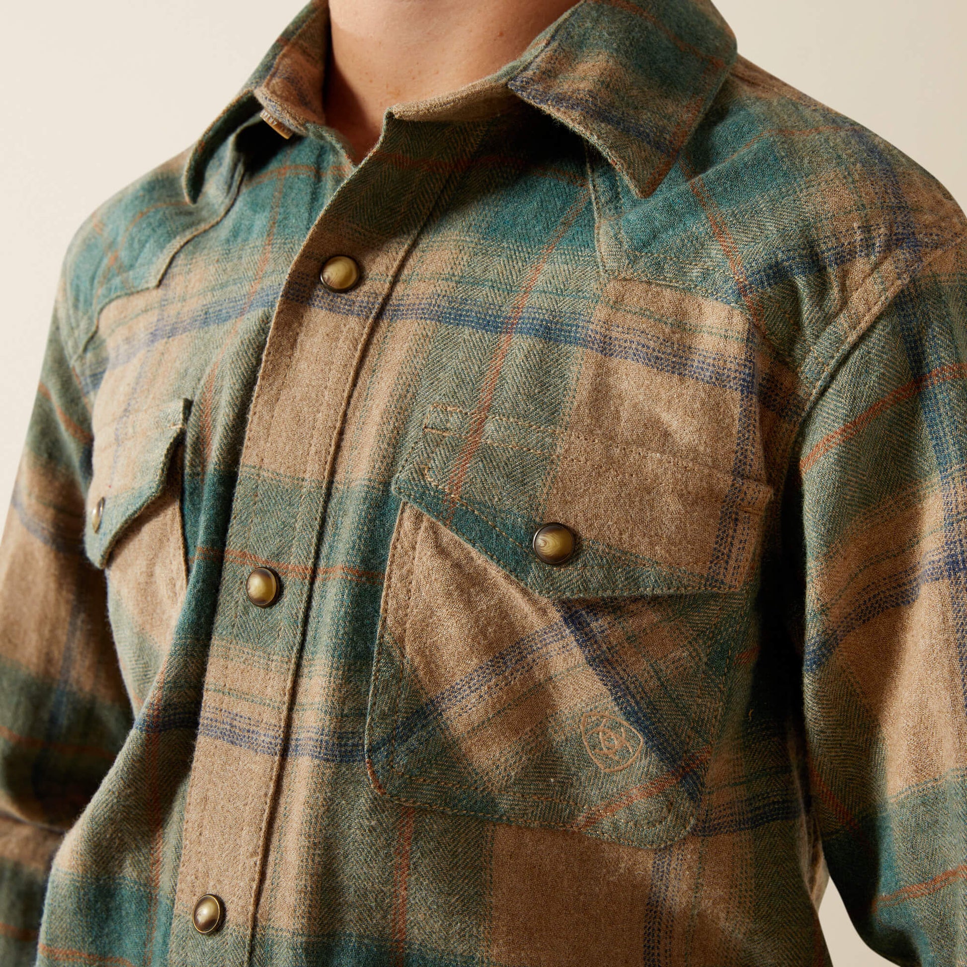 Ariat Kids Huxlee Retro Classic Fit Shirt