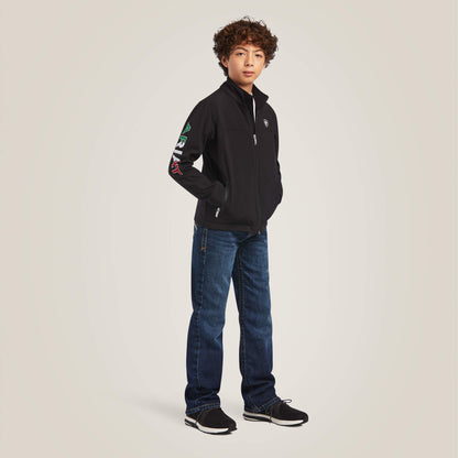 Ariat Kids New Team Softshell MEXICO Jacket