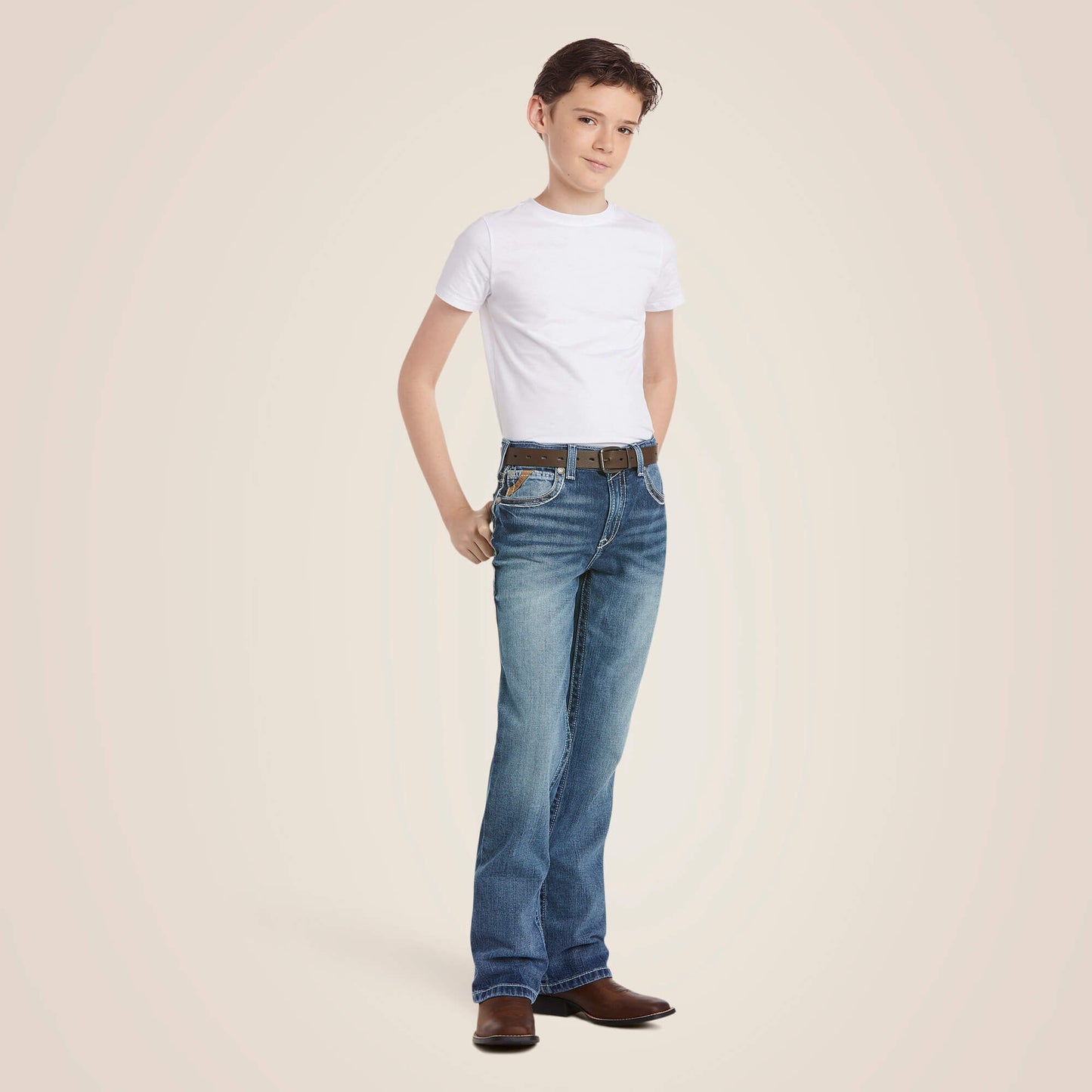 Ariat Kids B4 Relaxed Coltrane Boot Cut Jean
