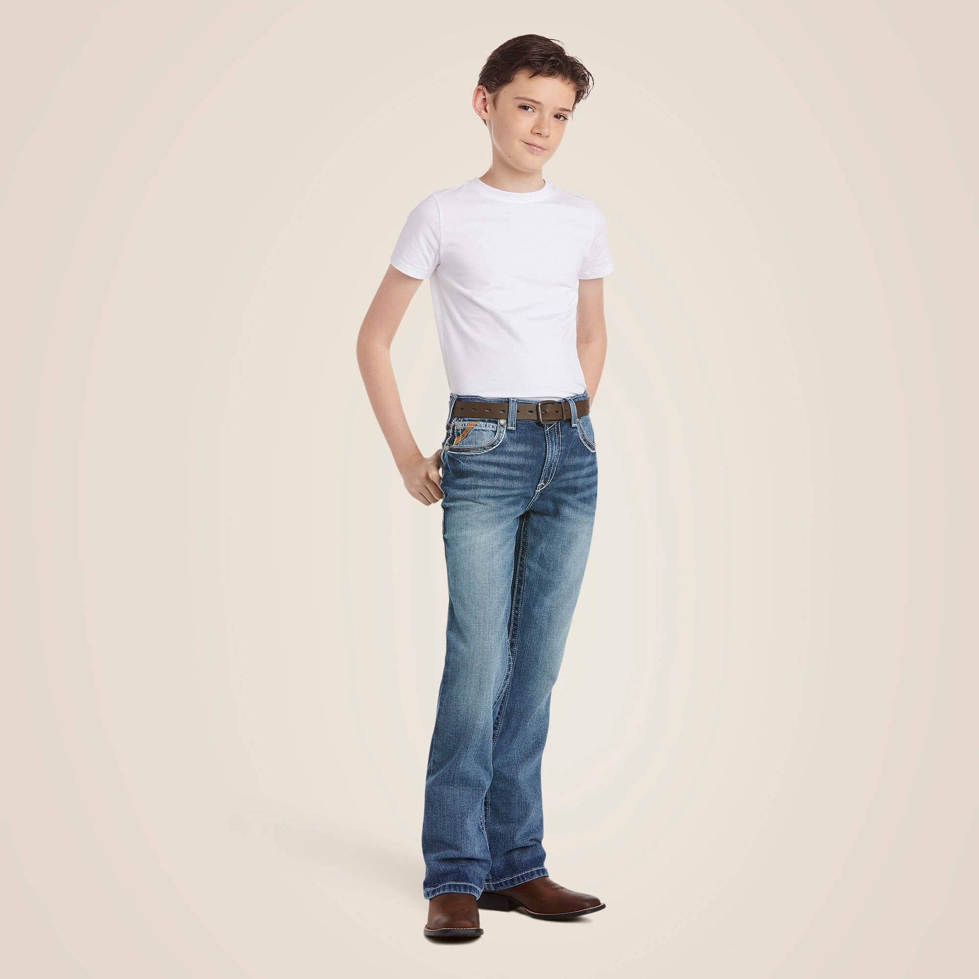 Ariat Kids B4 Relaxed Coltrane Boot Cut Jean