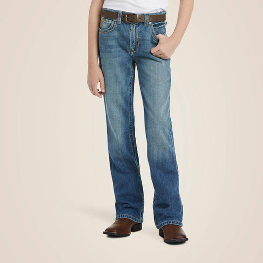Ariat Kids B4 Relaxed Boundary Boot Cut Jean