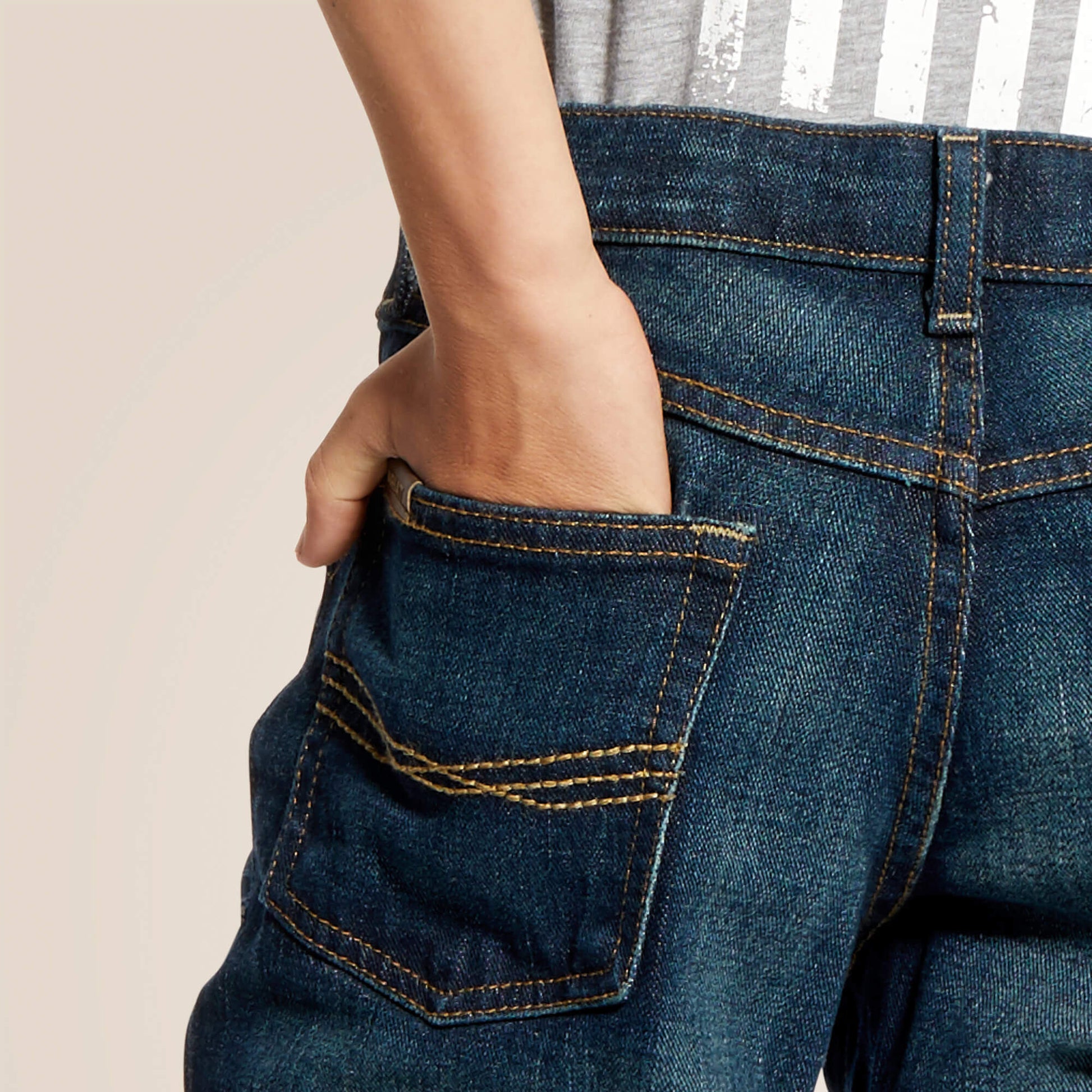 Ariat Kids B5 Slim Stretch Legacy Stackable Straight Leg Jean