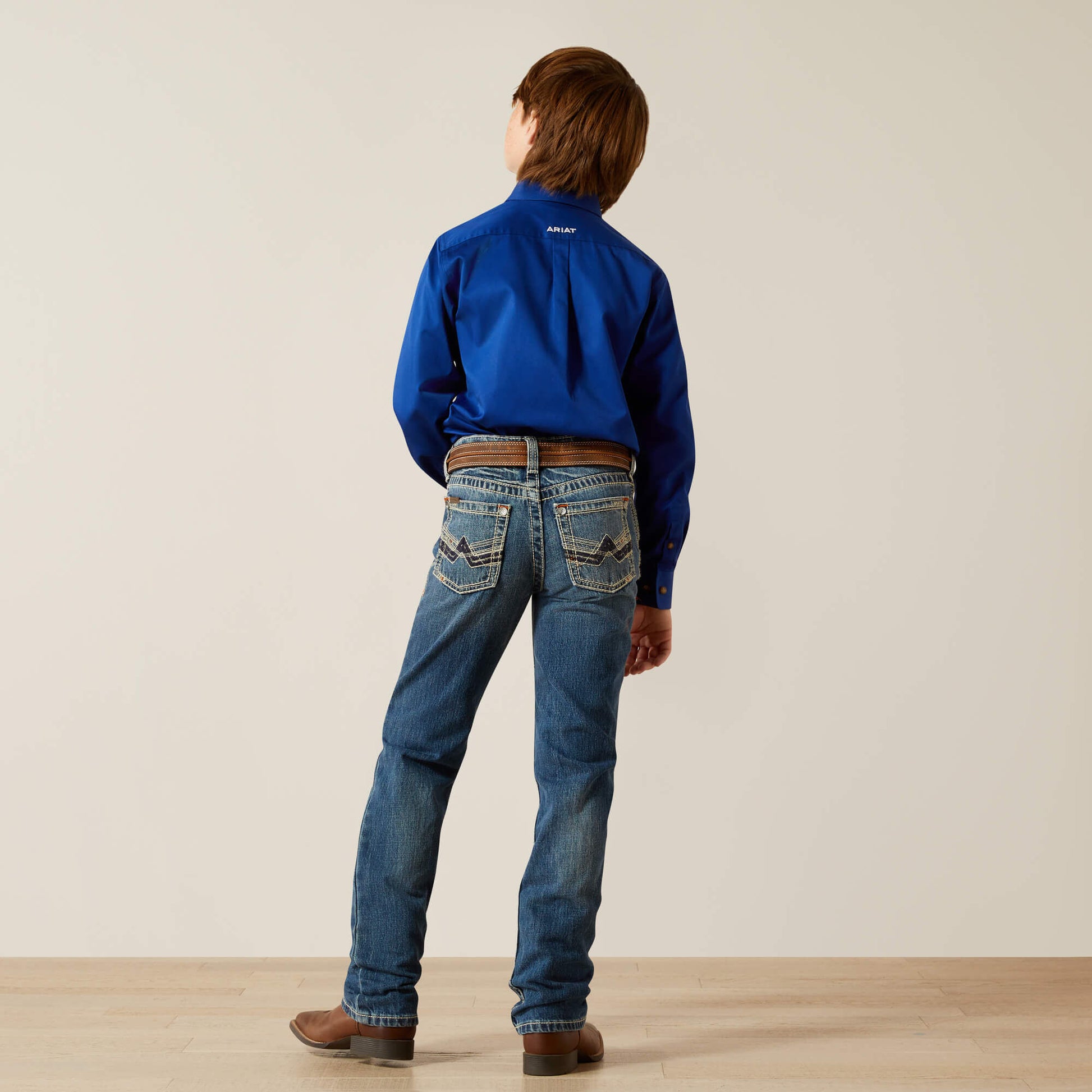 Ariat Kids B5 Slim Charger Stackable Straight Leg Jean