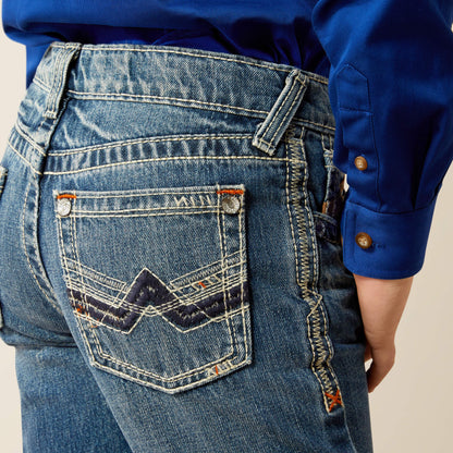 Ariat Kids B5 Slim Charger Stackable Straight Leg Jean