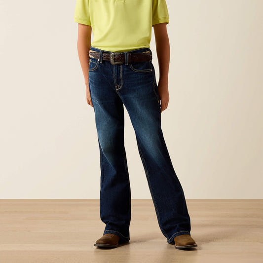 Ariat Kids B4 Relaxed Oliver Boot Cut Jeans