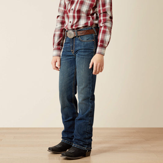 Ariat Kids B4 Relaxed Baron Boot Cut Jean