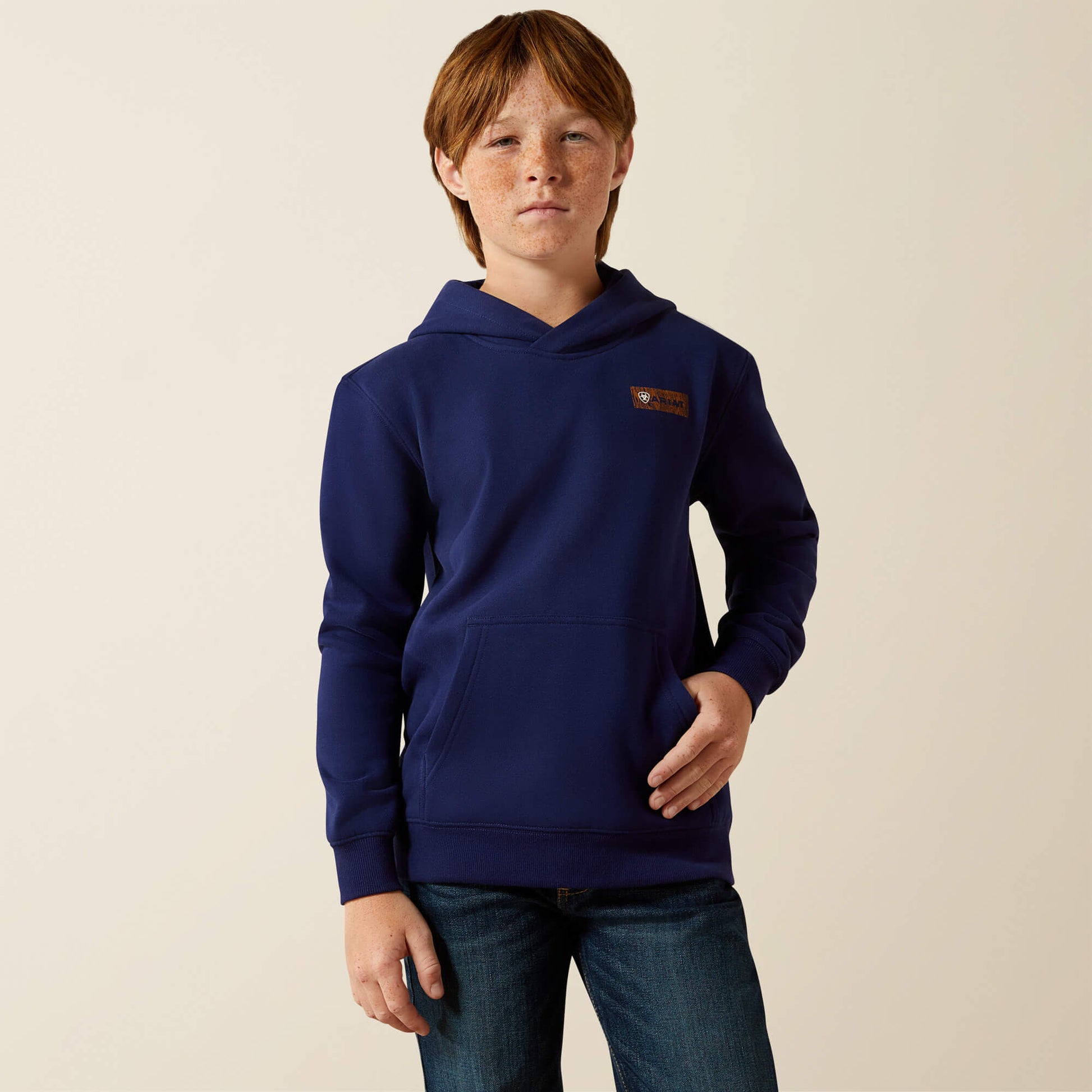 Ariat Kids Ariat Woodshop Stack Hoodie