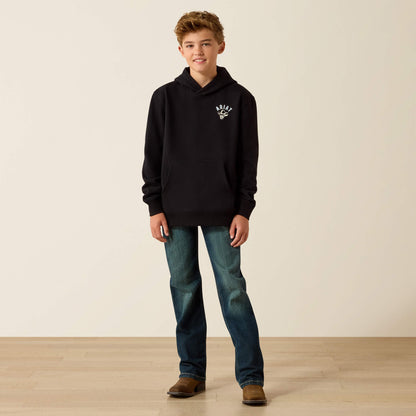 Ariat Kids Ariat Stitched Skull Hoodie