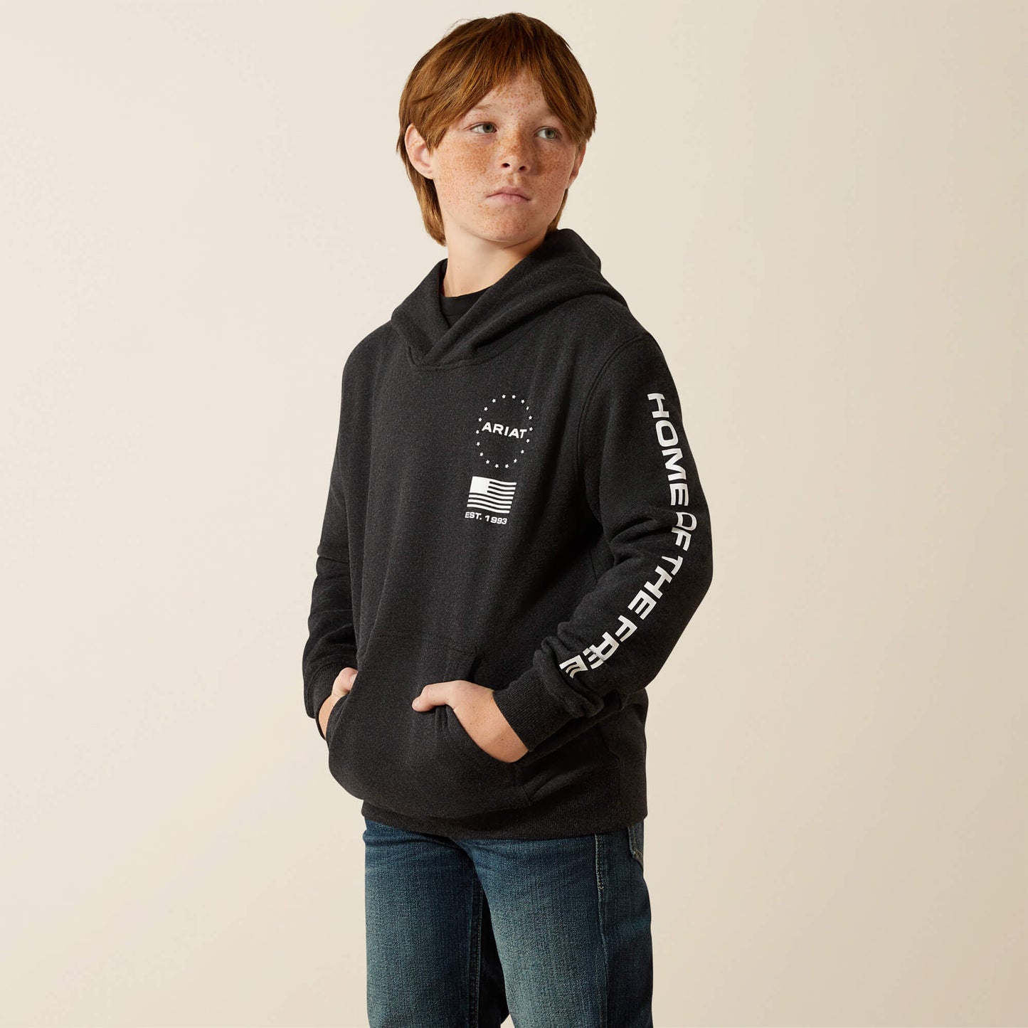 Ariat Kids Ariat Sponsor Patriot Hoodie