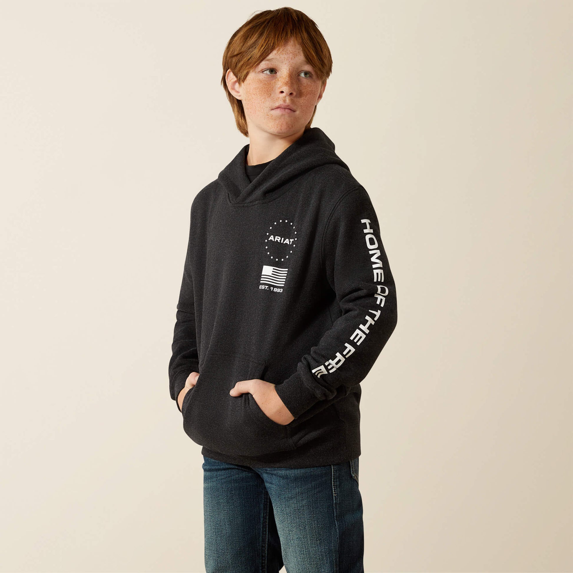 Ariat Kids Ariat Sponsor Patriot Hoodie