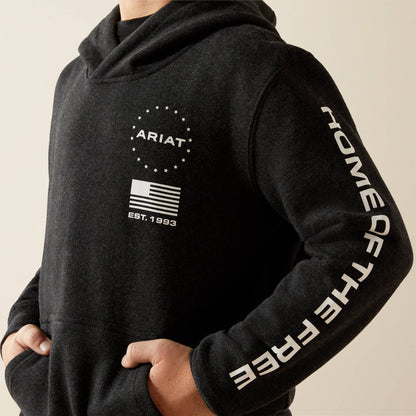 Ariat Kids Ariat Sponsor Patriot Hoodie