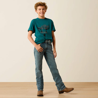 Ariat Kids Ariat Cattle Skull Freedom T-Shirt
