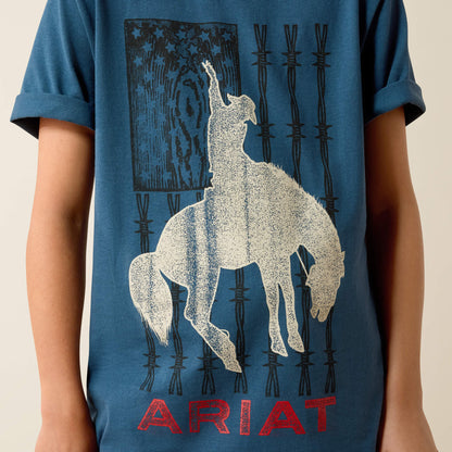 Ariat Kids Ariat Flag Bronco T-Shirt