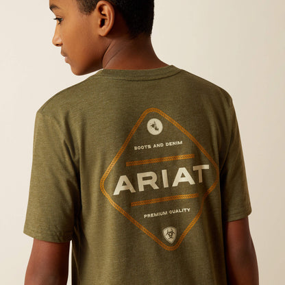 Ariat Kids Ariat Roped Diamond T-Shirt
