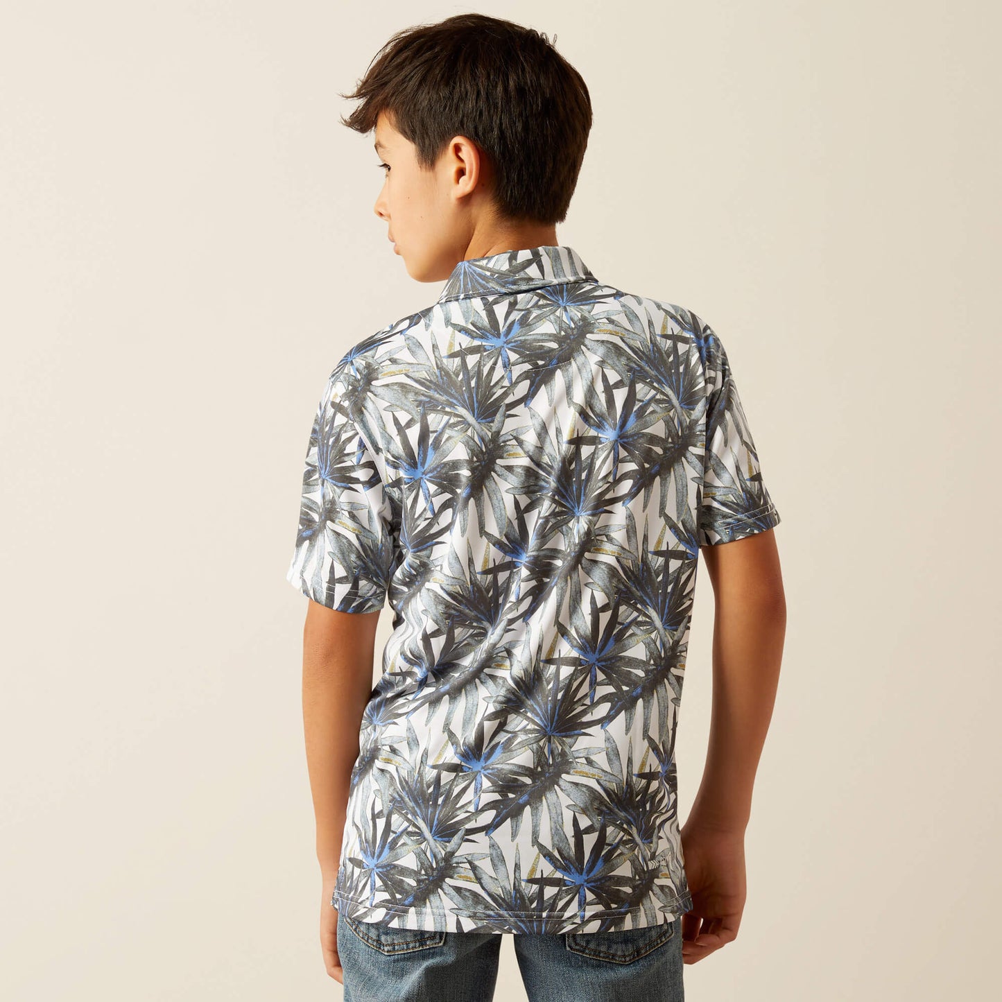Ariat Kids All Over Print Polo