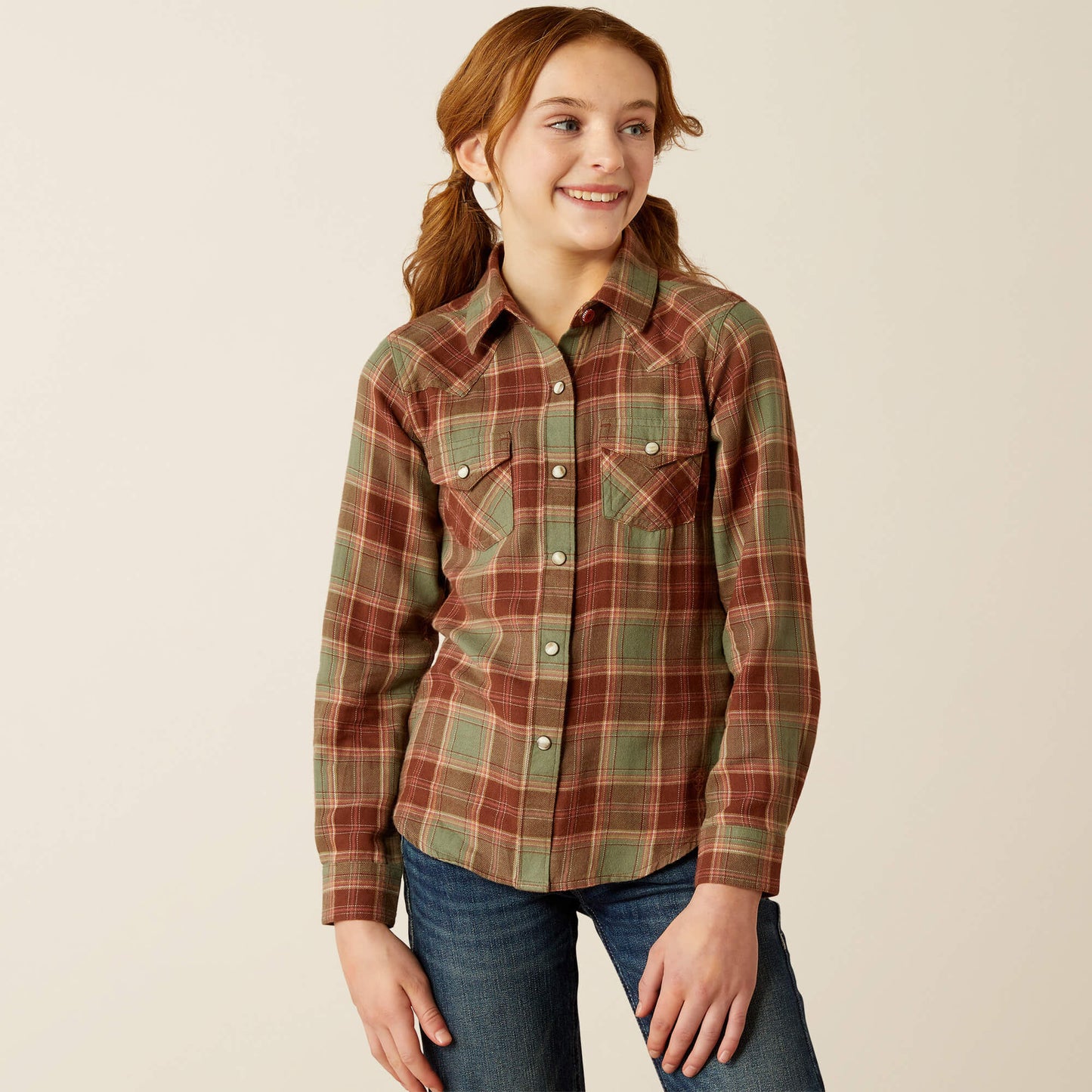 Ariat Kids Ava Plaid Shirt
