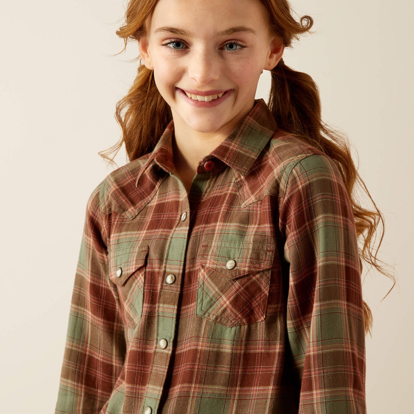 Ariat Kids Ava Plaid Shirt