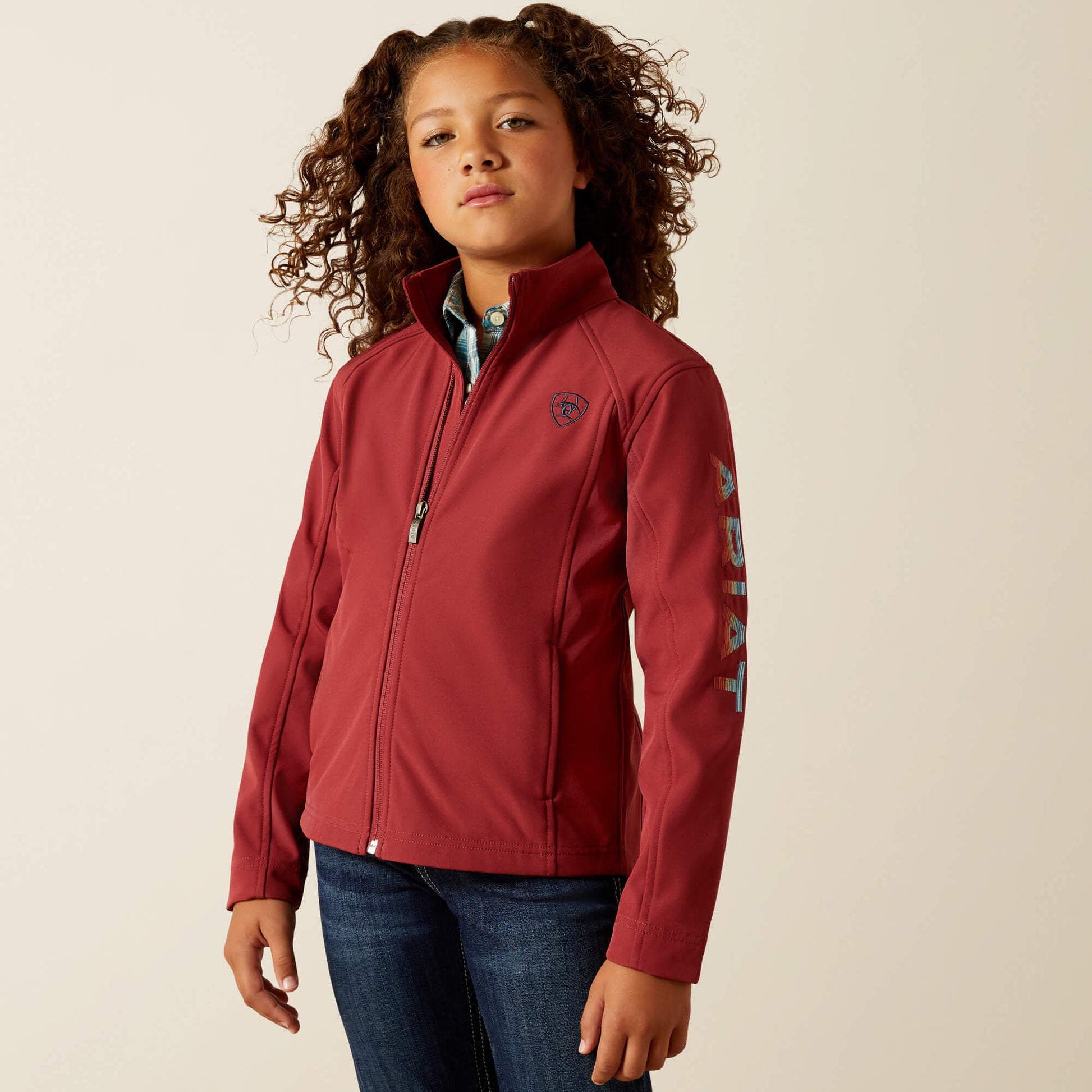 Ariat Kids Ariat Logo Softshell Jacket