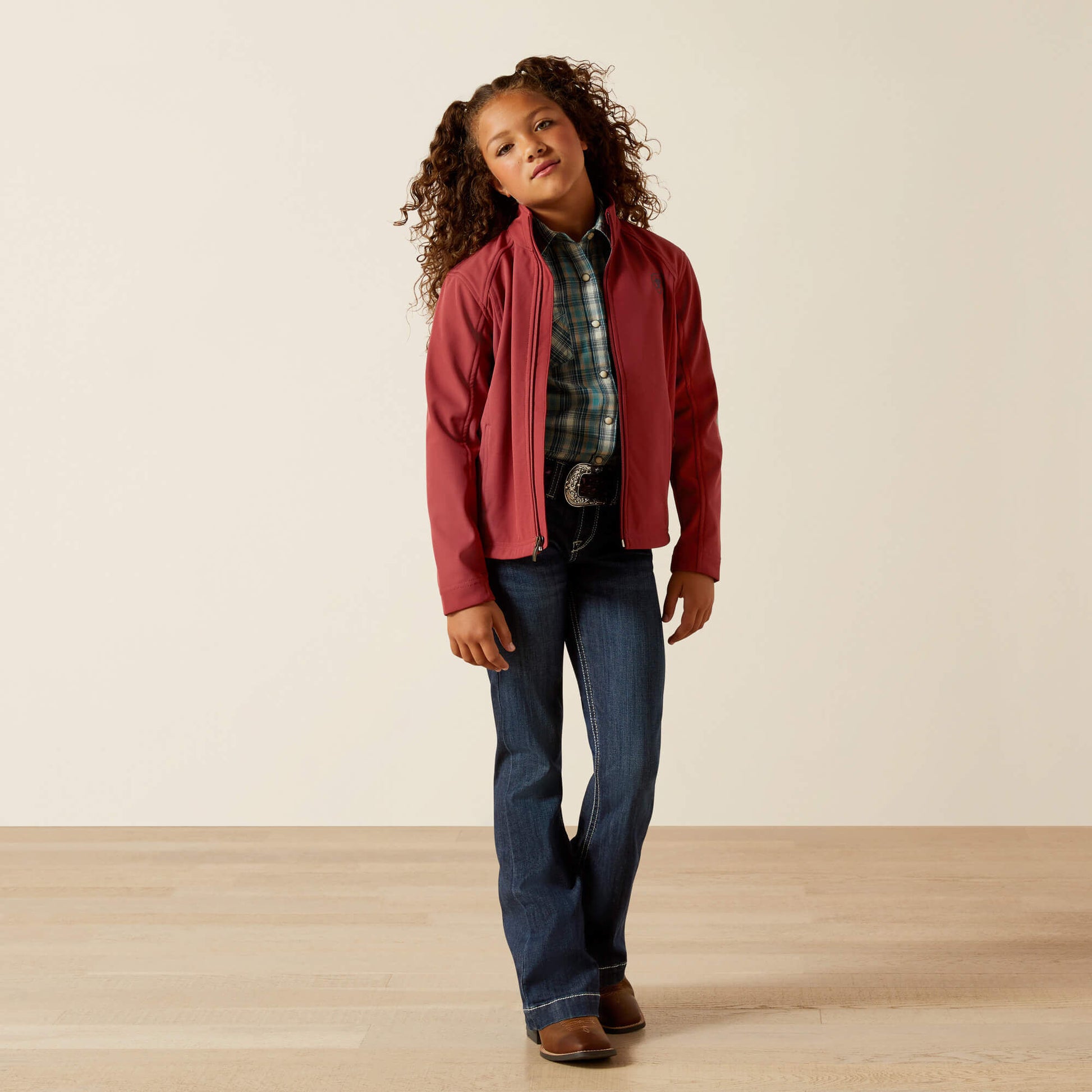 Ariat Kids Ariat Logo Softshell Jacket