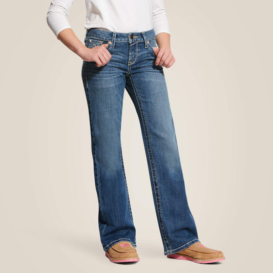 Ariat Kids Whipstitch Boot Cut Jean
