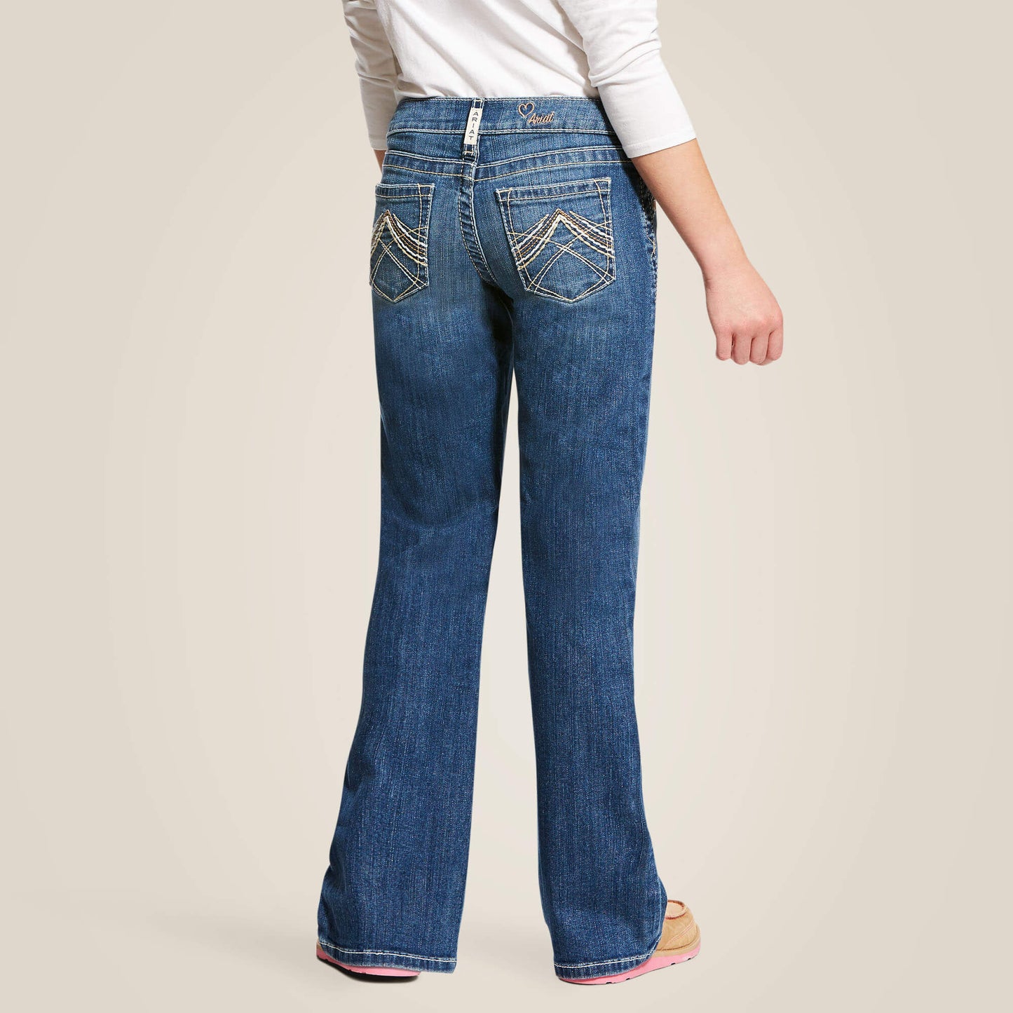 Ariat Kids Whipstitch Boot Cut Jean