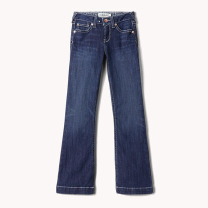 Ariat Kids Trouser Mid Rise Stretch Ella Wide Leg Jean