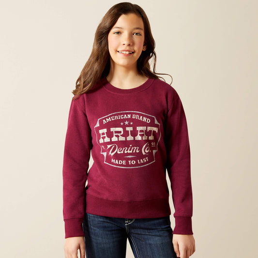 Ariat Kids Ariat Emblem Sweatshirt