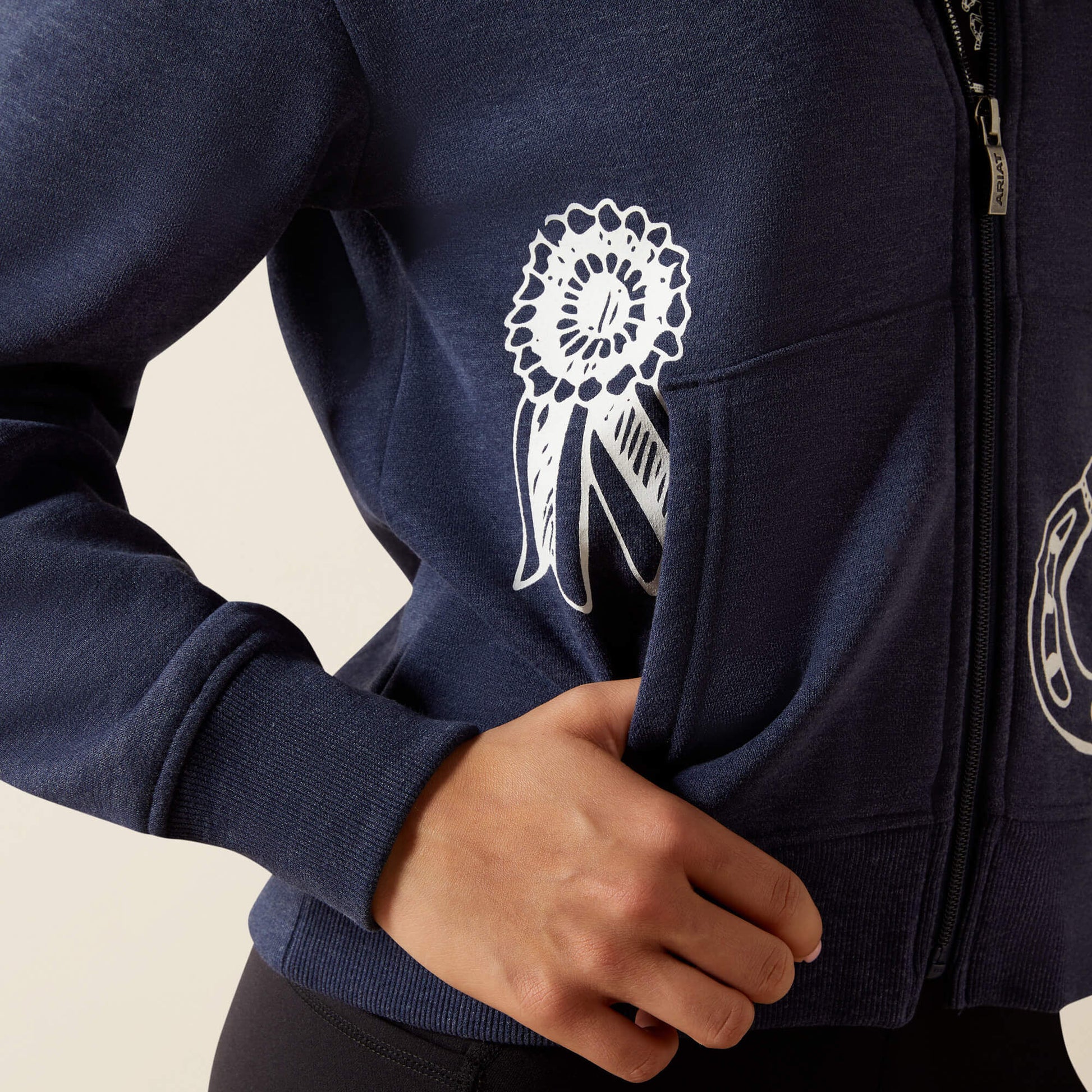 Ariat Kids Spiffy Full Zip Sweatshirt