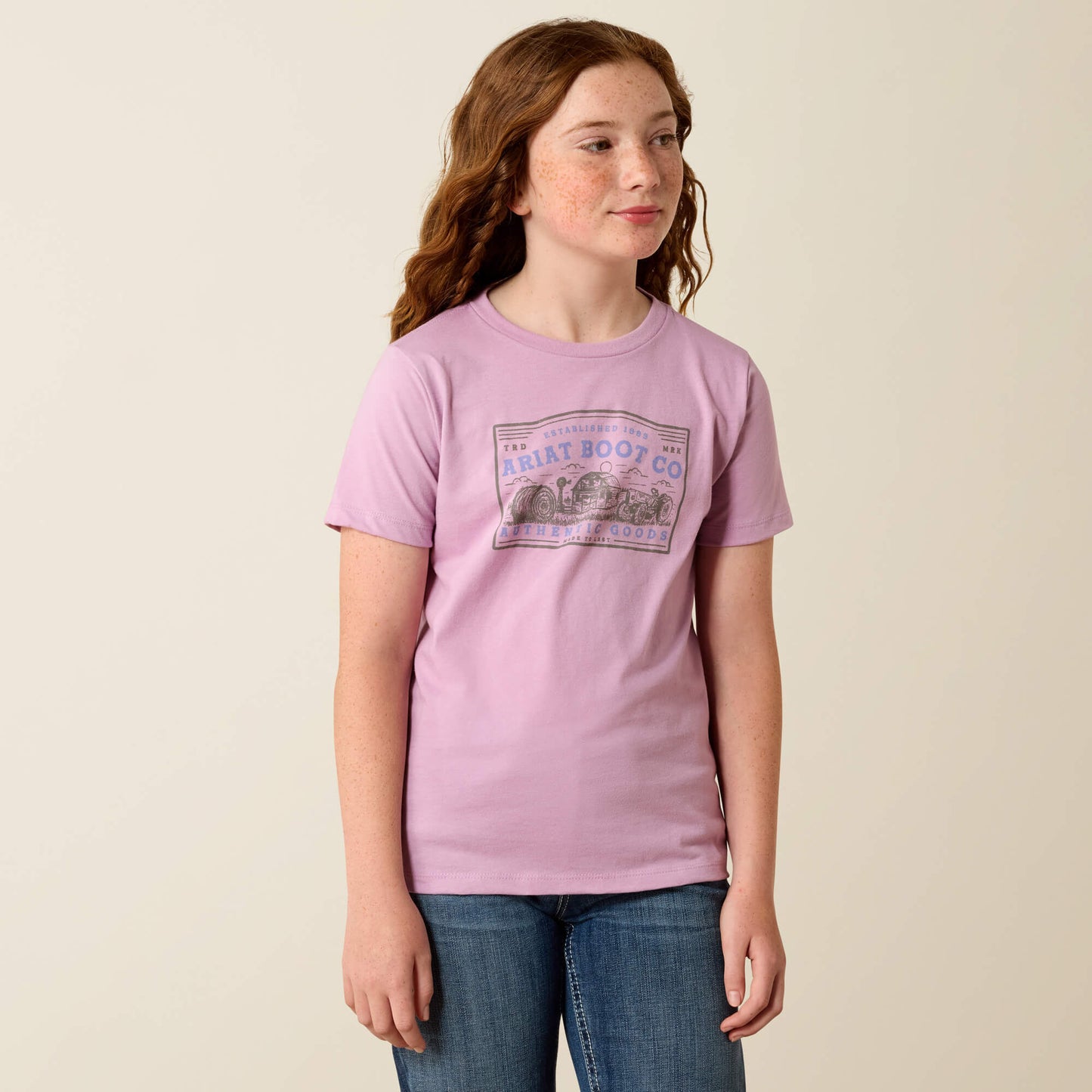 Ariat Kids Ariat Farm Patch T-Shirt
