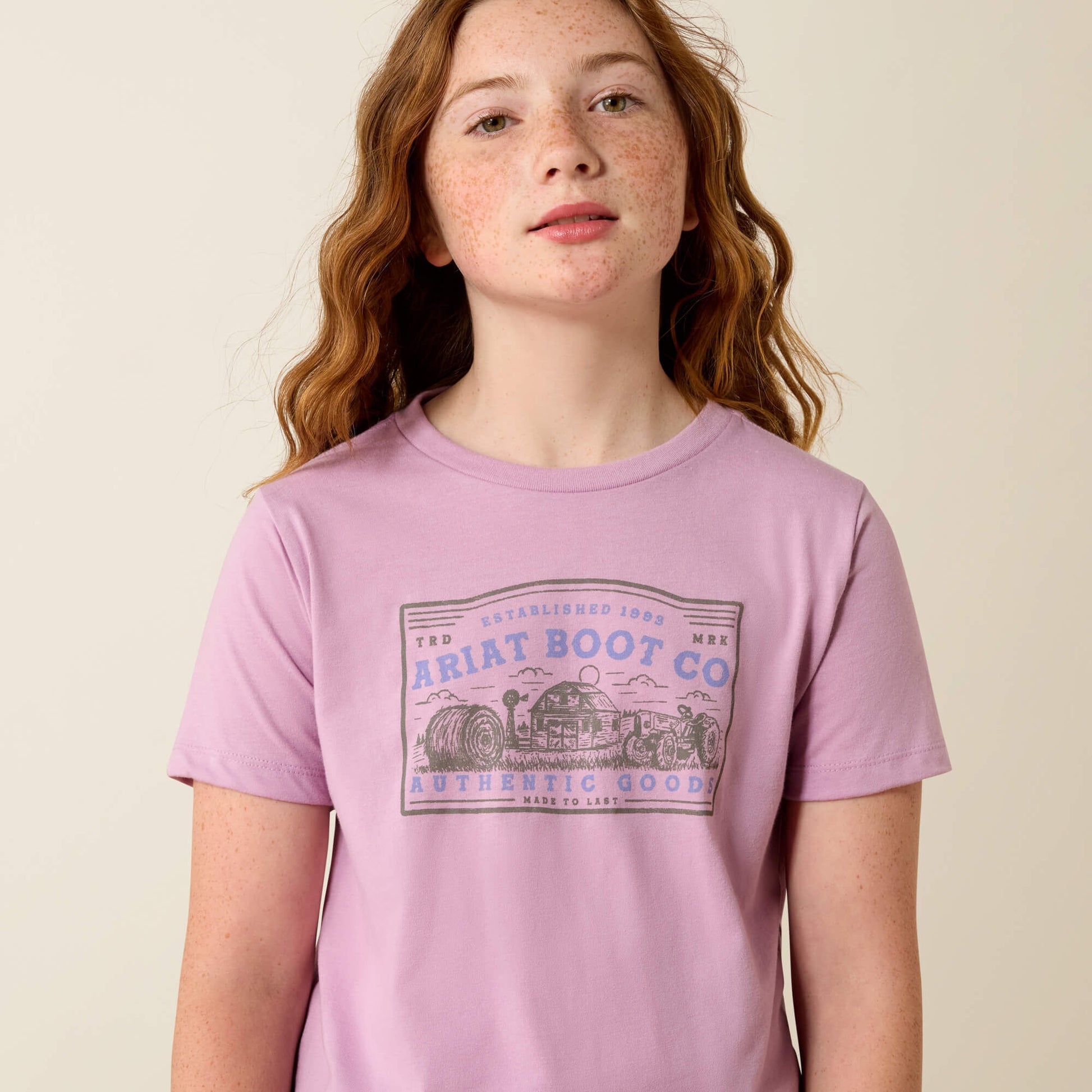 Ariat Kids Ariat Farm Patch T-Shirt