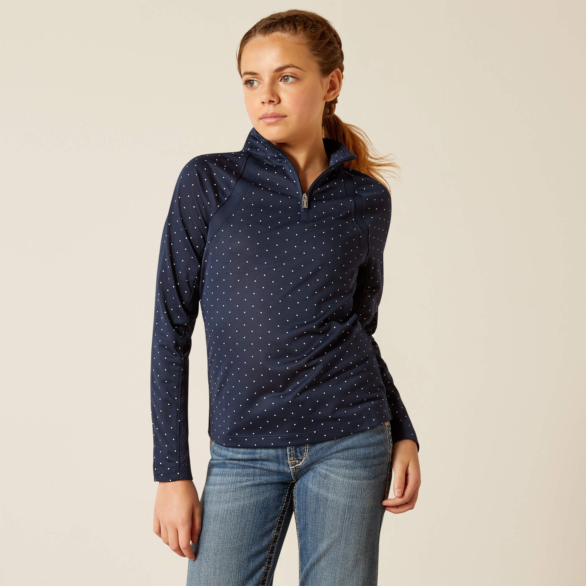 Ariat Kids Sunstopper 3.0 1/4 Zip Baselayer