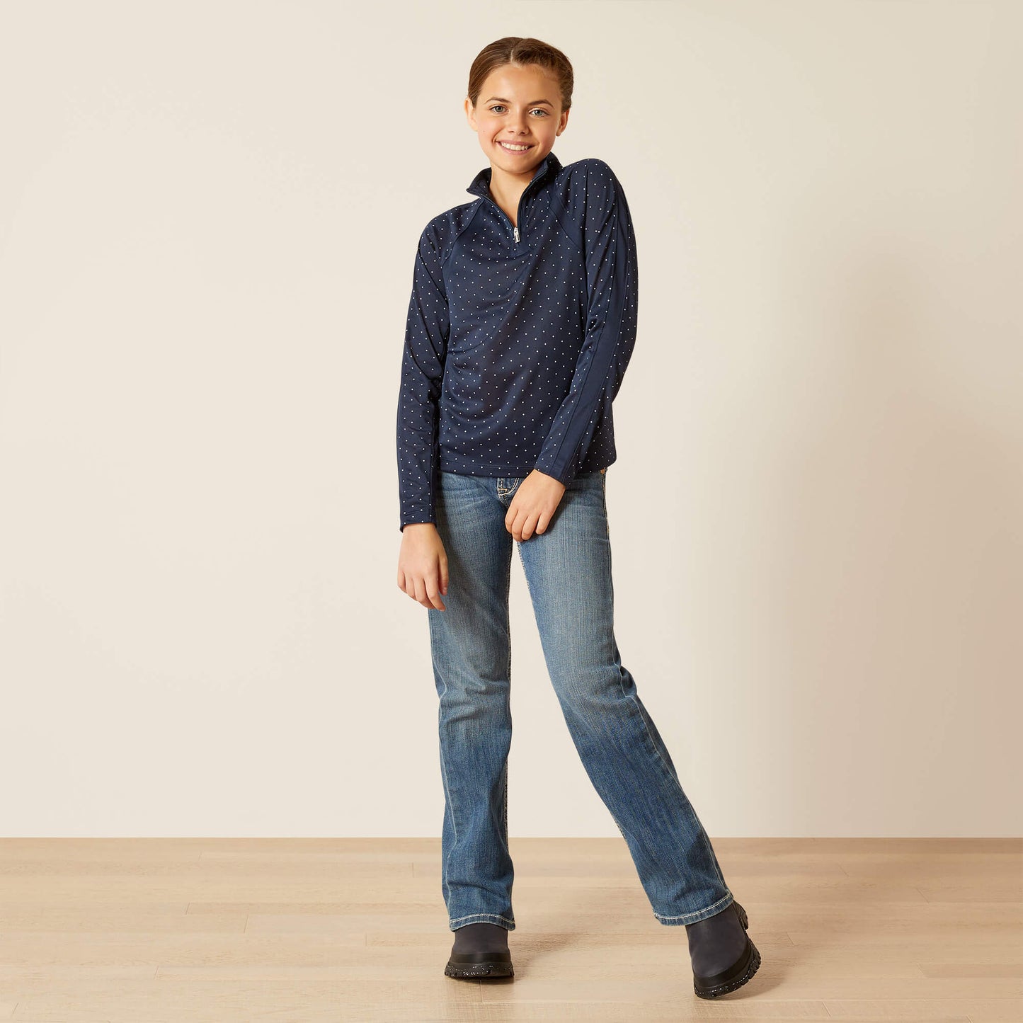 Ariat Kids Sunstopper 3.0 1/4 Zip Baselayer