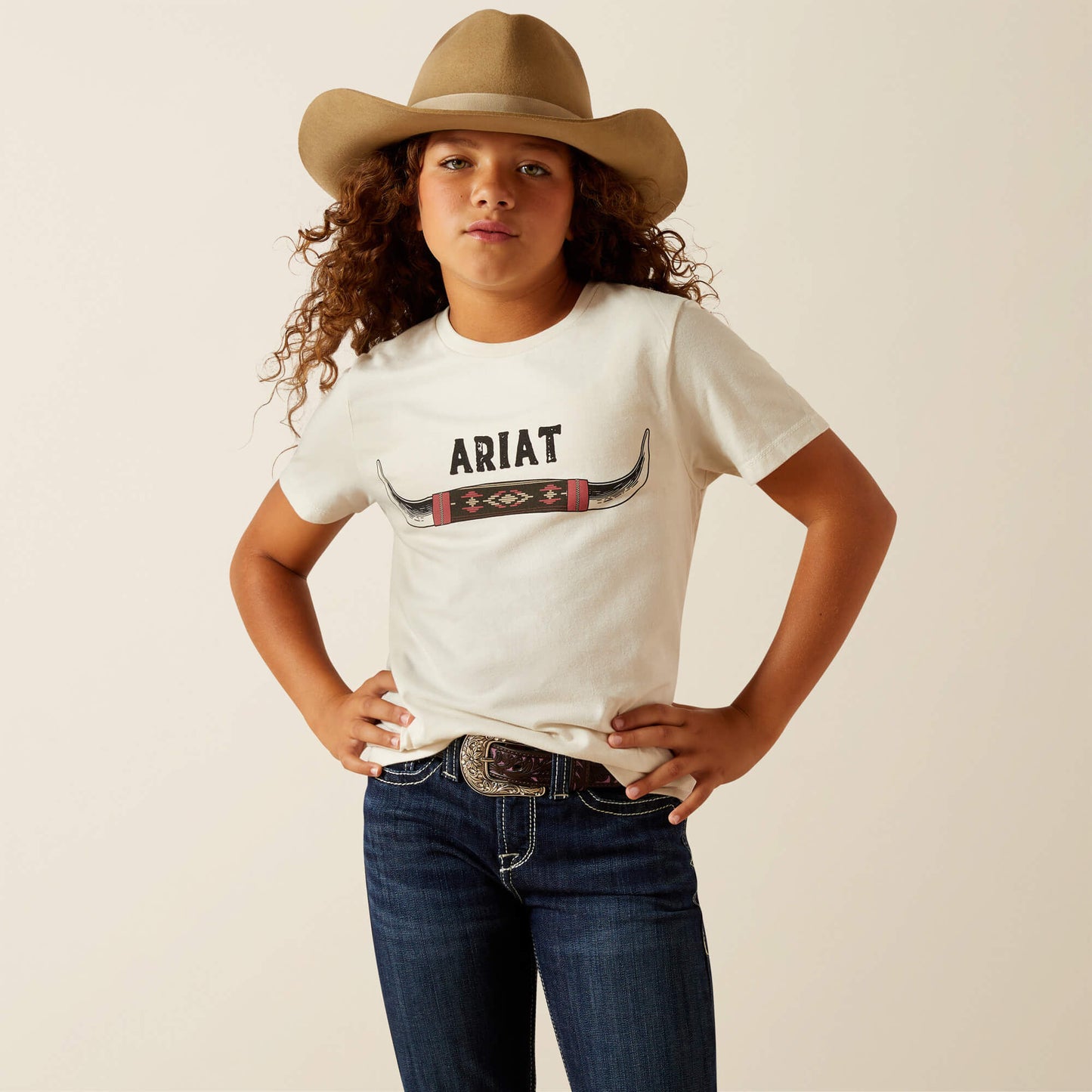 Ariat Kids Ariat Bull Horns T-Shirt
