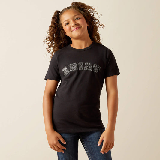 Ariat Kids Ariat Boot Stitch Logo T-Shirt