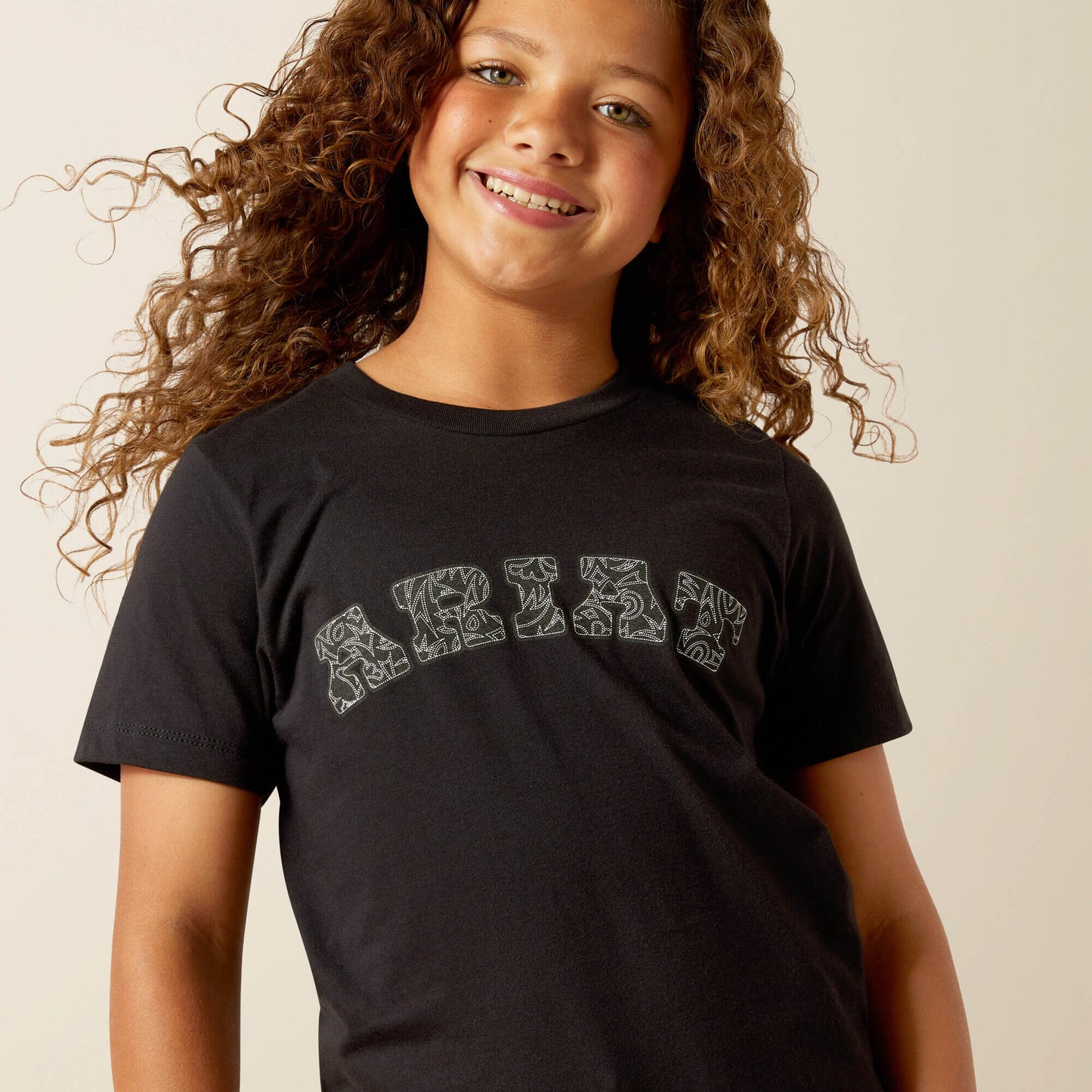Ariat Kids Ariat Boot Stitch Logo T-Shirt