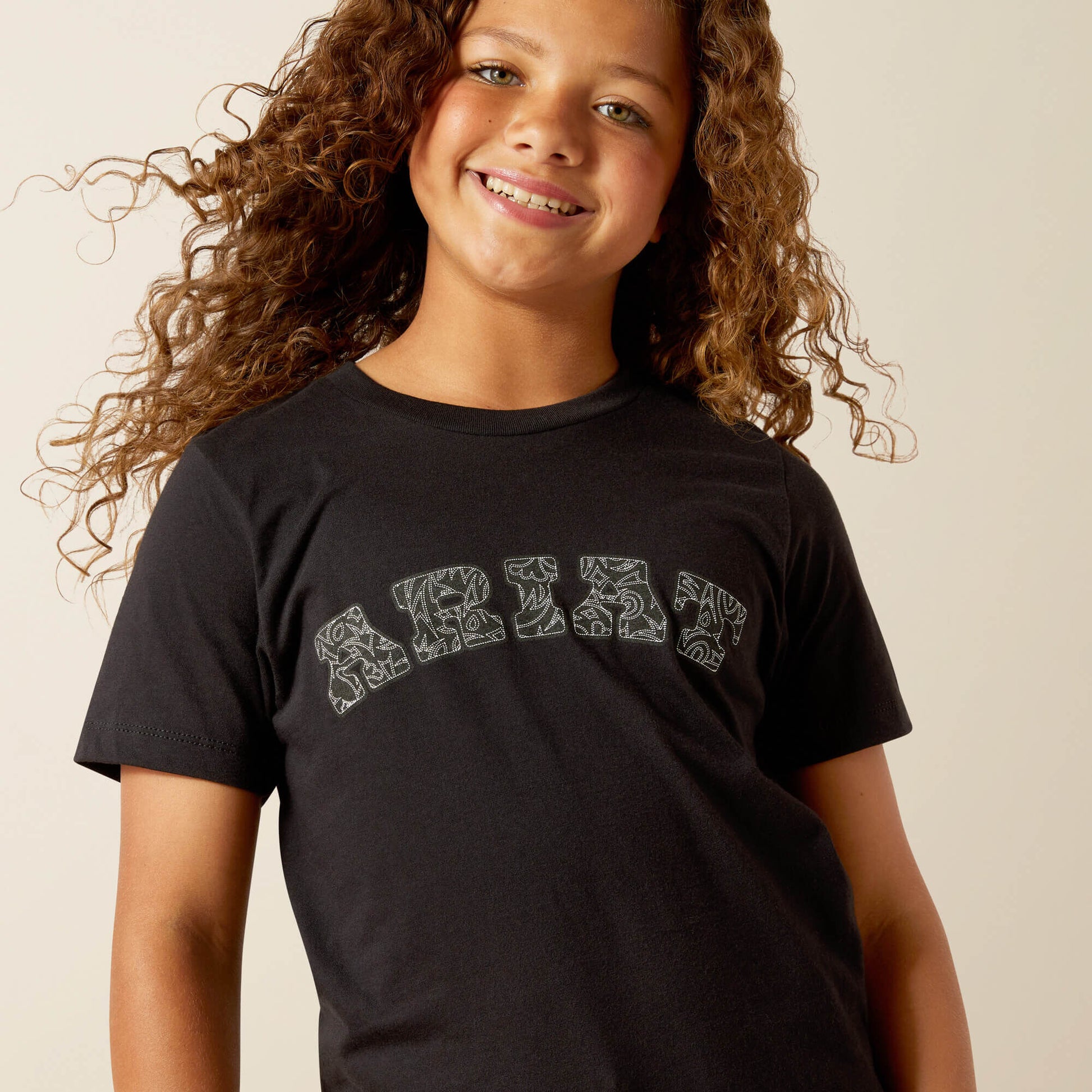 Ariat Kids Ariat Boot Stitch Logo T-Shirt