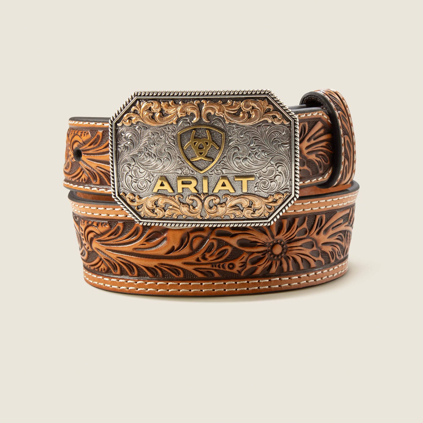 Ariat Trends Floral Tooled Belt